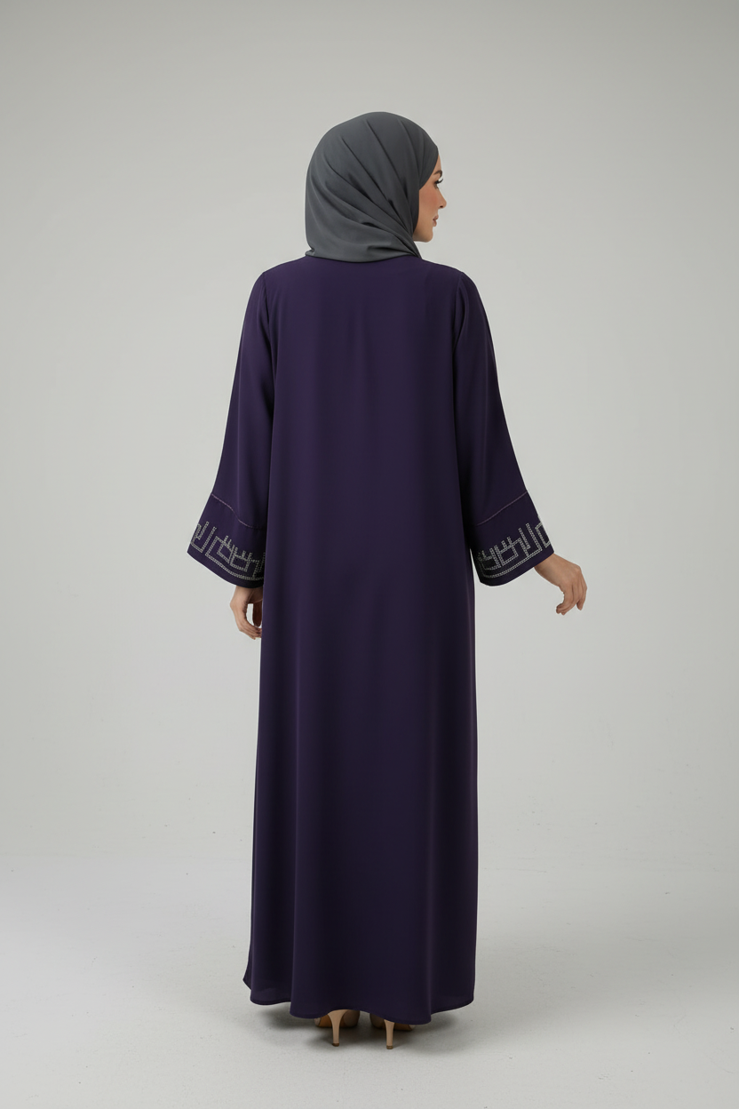Gandoura VIOLETTE POUR MAISON ET TOUTE OCASION